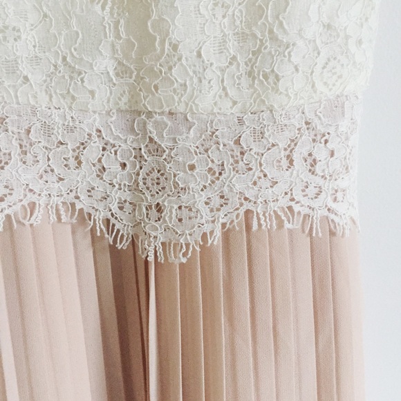 ✨ 3 for $10 moving sale! • lace pleated dress • - Picture 2 of 4